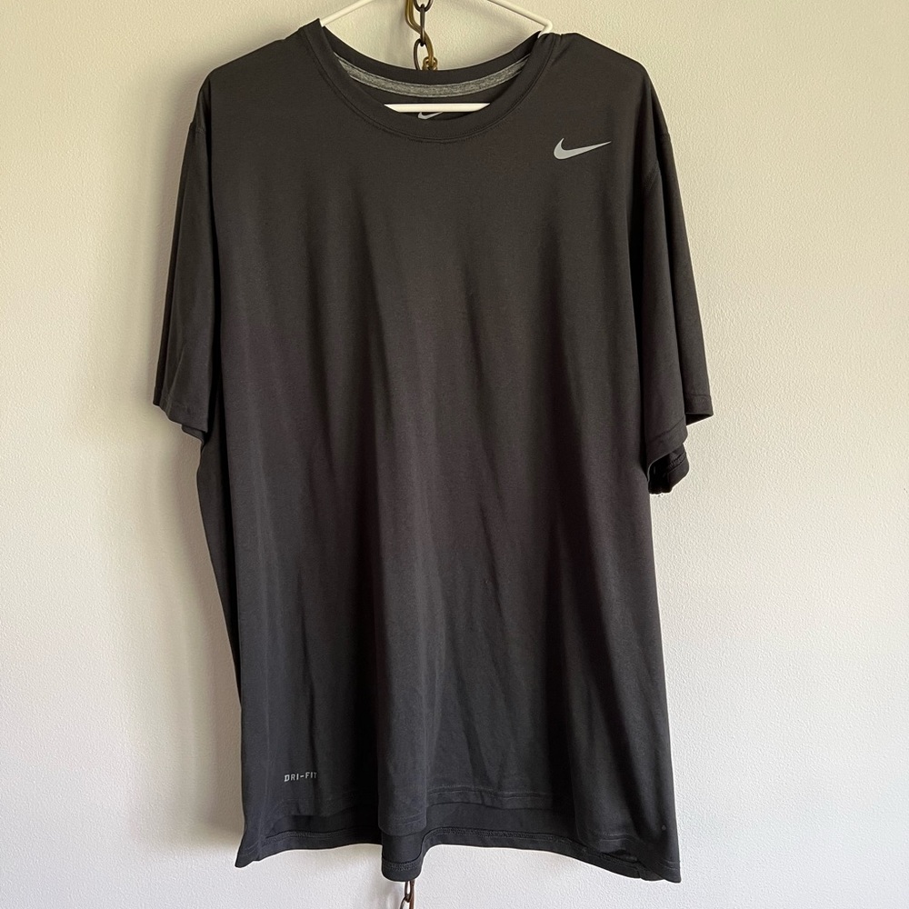 NIKE DRI-FIT T-shirt Grey. Size XXL